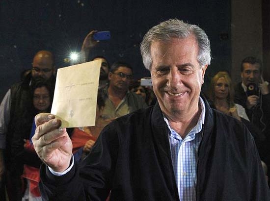 El izquierdista Tabaré Vázquez será el sucesor de Mujica en Uruguay