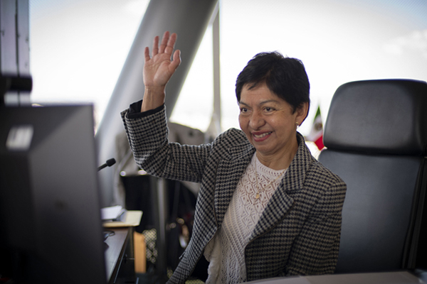 Rectora de la BUAP asiste al informe de labores del director de la Facultad de Cultura Física