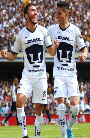 Pumas derrotó a Rayados y es líder del Clausura 2020