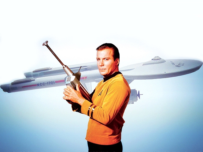 Capitán Kirk, de Star Trek, condecorado por la NASA