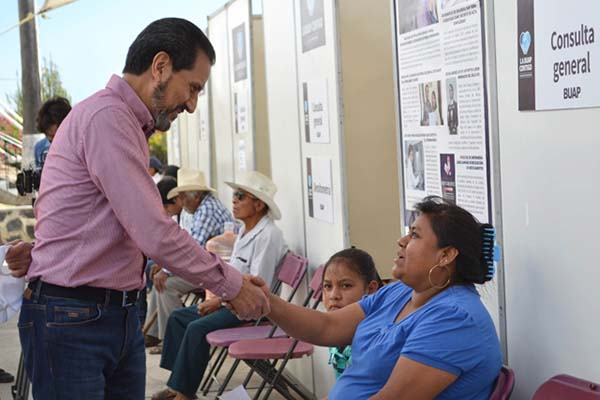En Tochimilco arrancó la jornada la BUAP Contigo