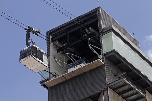 Teleférico de Puebla reinicia operaciones