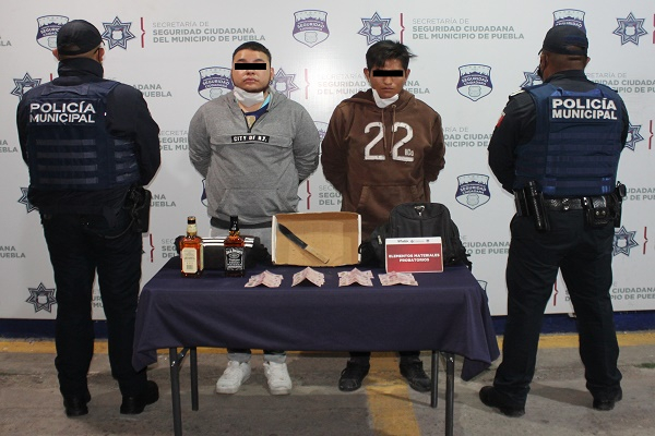 Asaltantes de Oxxo fueron asegurados en la colonia La Cañada