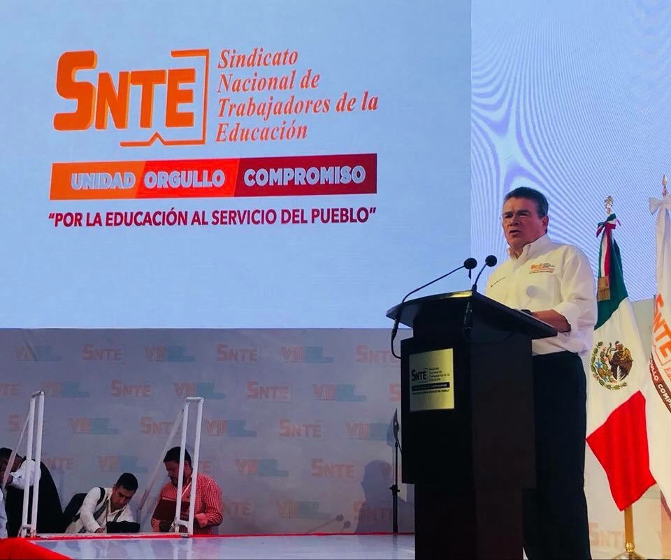 SNTE ya no será patrimonio familiar de líderes, afirma Díaz de la Torre