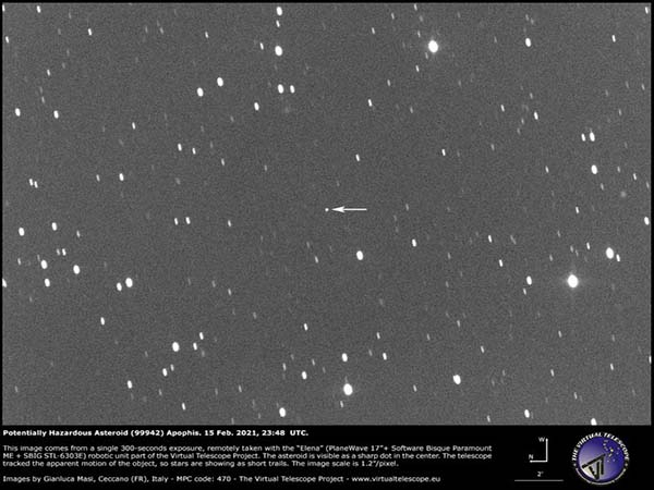 Asteroide “Apophis” impactaría la Tierra en 2068
