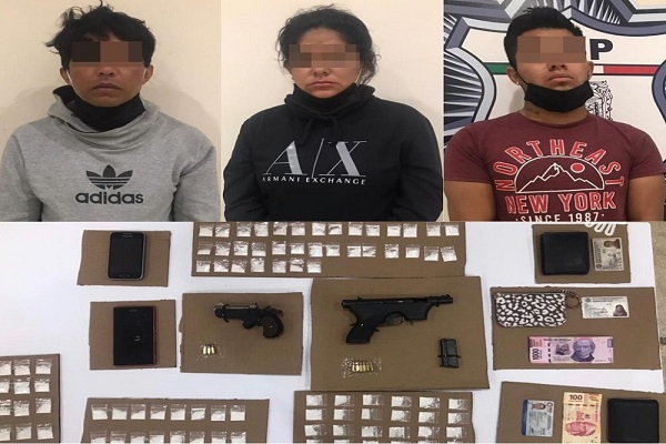 Detienen a “El Gordo”, líder de banda de asalto a transporte público en Puebla