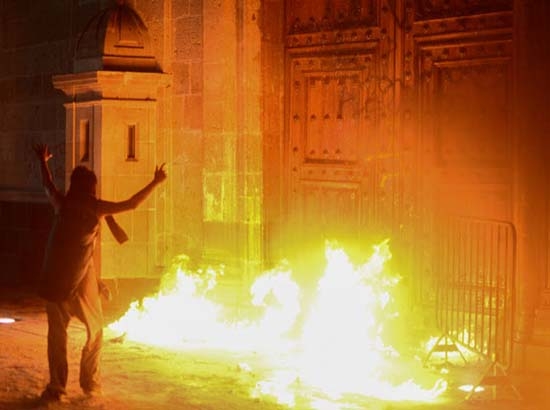 Vandalismo en Palacio Nacional no quedará impune: Rubido