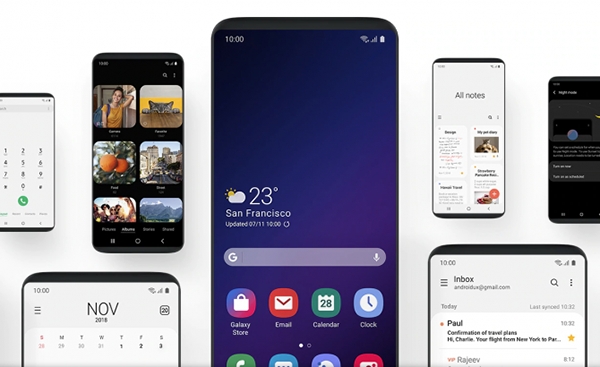 Un vistazo a One UI, la interfaz del próximo Galaxy S10