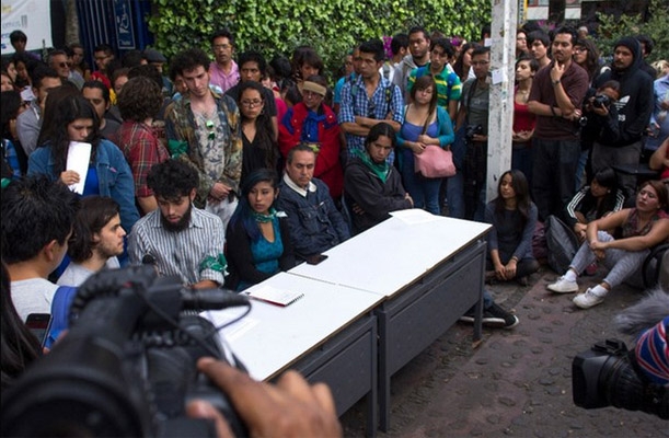 Estudiantes de la UNAM rechazan violencia y hostigamiento