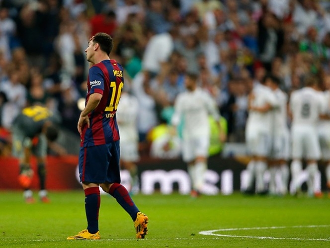 Messi jugó infiltrado el derby ante Real Madrid