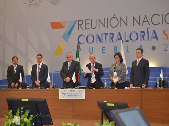 Se realiza en Puebla VII Reunión Nacional de Contraloría Social