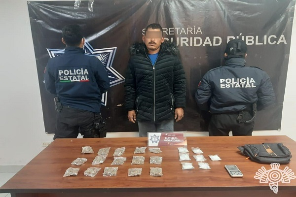 SSP captura al “Tijuano” narcomenudista proveniente de Baja California