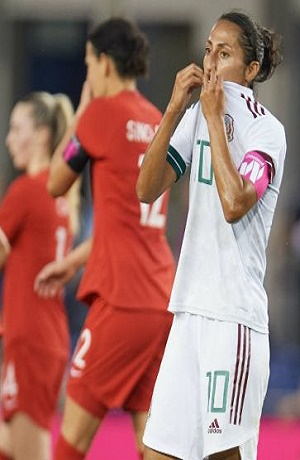México Femenil cayó 2-0 ante Canadá en el preolímpico