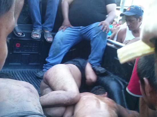 Dan golpiza en Tabasco a 4 ladrones; 3 resultan ser policías