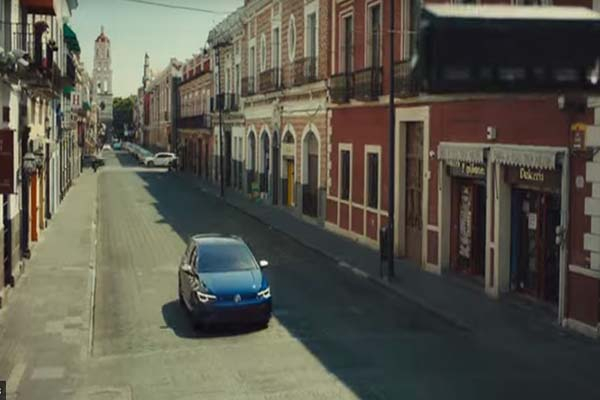Puebla capital, escenario del spot del Golf R de Volkswagen