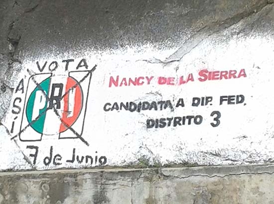 Nancy de la Sierra, acusada por actos anticipados de campaña