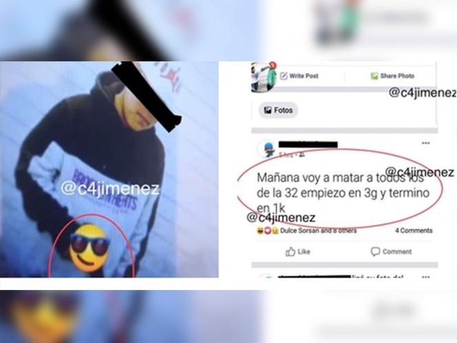 Otro niño amenaza con tiroteo en secundaria de CDMX