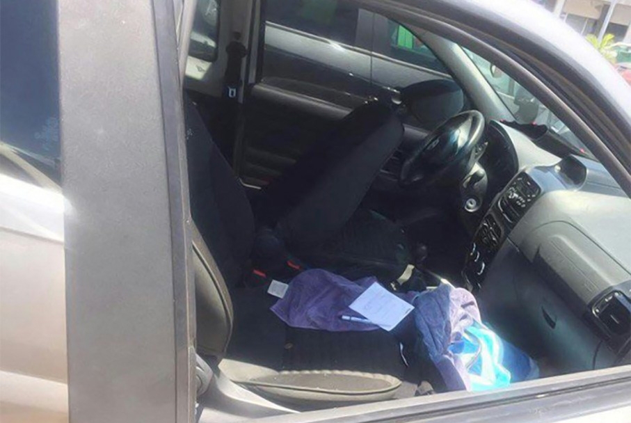 Sobrina del gobernador de Veracruz sufre “cristalazo” en camioneta