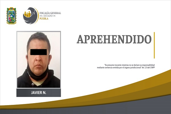 FGE capturó al homicida de un docente en Tehuacán