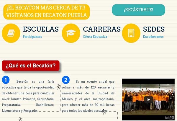 Becatón en Puebla, 17 y 18 de julio