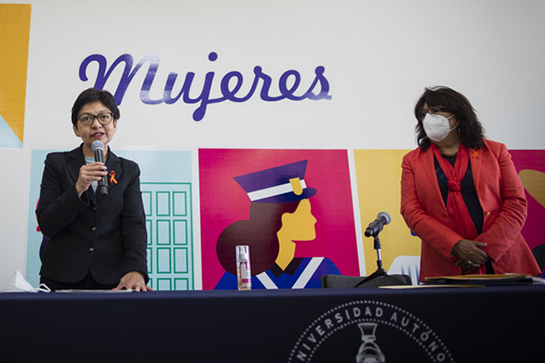 Rectora de la BUAP inaugura programa “¡Pongamos fin a la violencia contra las MUJERES YA!”