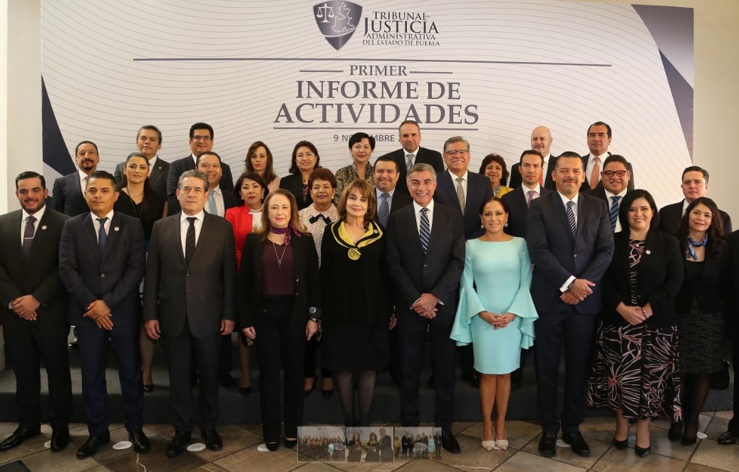 Gali acude a primer informe del Tribunal de Justicia Administrativa