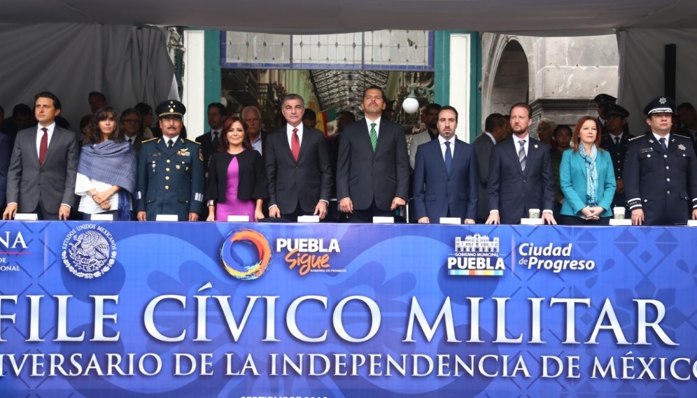 Así fue el desfile conmemorativo de la Independencia de México en Puebla