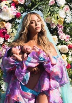 Beyoncé presentó a sus gemelos