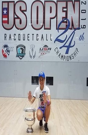 Paola Longoria sumó su victoria 100 como raquetbolista
