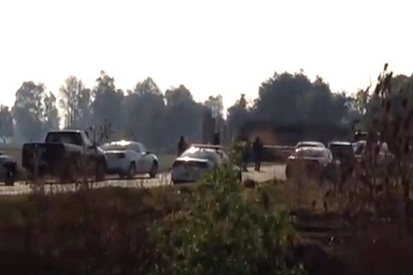 Hallan cuatro cadáveres rociados con diésel cerca de la Ex Hacienda de Chautla