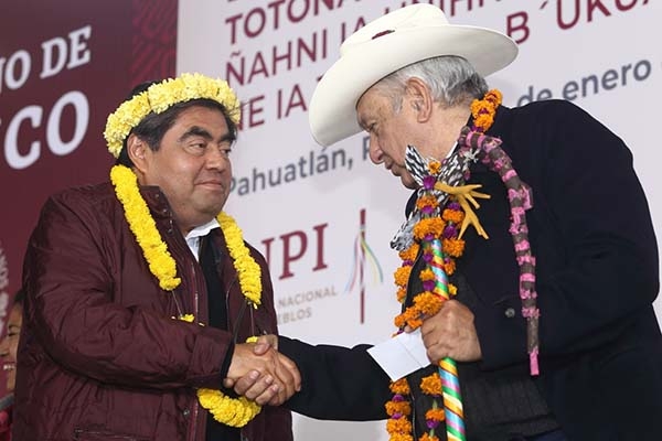 AMLO realizó primera visita de 2020 a Puebla; dice que gasoducto no atravesará la región