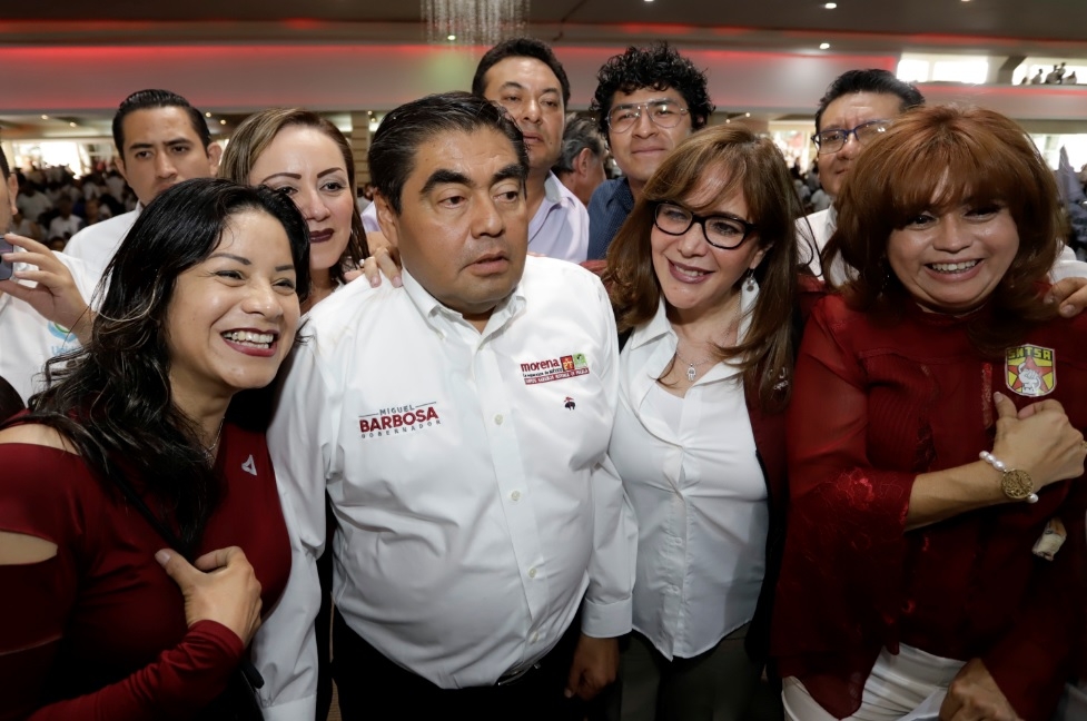 Yeidckol Polevnsky condena guerra sucia contra Barbosa