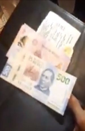 Se confundió de “benny” y dejó 500 pesos en vez de 20 de propina