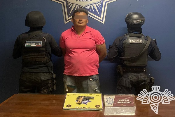 Asaltante de camiones de carga es capturado en Tilapa