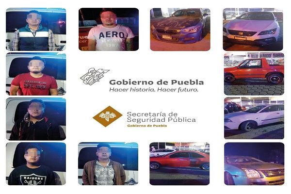 Vialidad Estatal detuvo a jóvenes que organizaron “arrancones” en Tehuacán