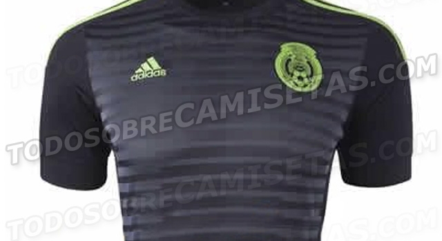 Revelan otra playera de la Selección Mexicana de Futbol para 2015