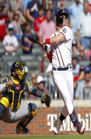 Atlanta vence 3-0 a Milwuakee y se pone adelante de la serie divisional