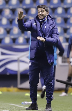 Club Puebla: Mesura y humildad pide Larcamón ante buen paso del equipo