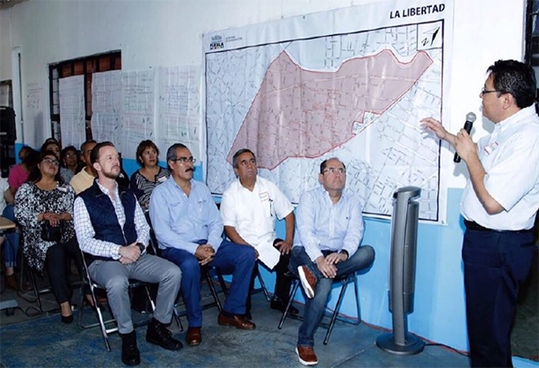 Luis Banck y vecinos ponen en marcha la estrategia 4X4 en La Libertad