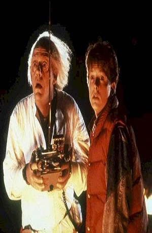 McFly y el “Doc” se reencontraron en el “futuro”