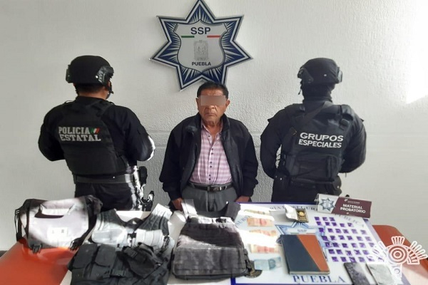 SSP Puebla aprehende a “Don Rodo”, principal narcomenudista de “La Patrona”
