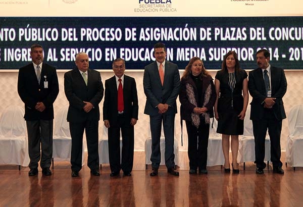 SEP realizó la asignación de 21 plazas a docentes del nivel medio superior