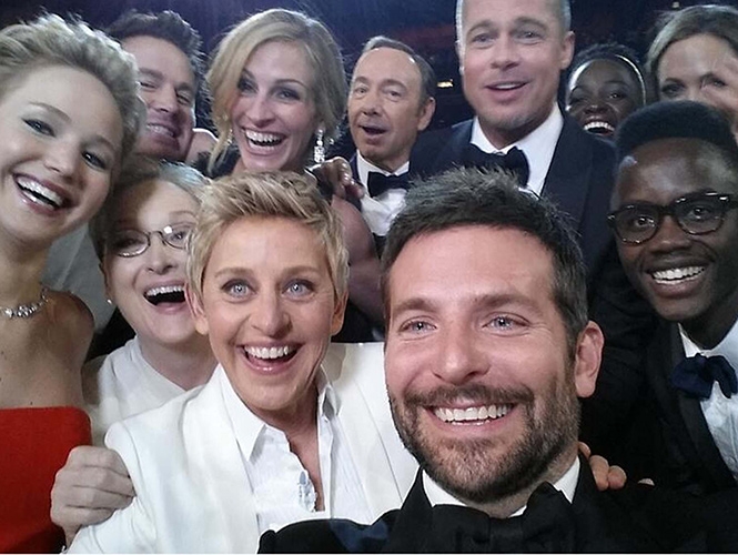 Oscar 2014: Selfie alcanzaría valor de mil millones de dólares