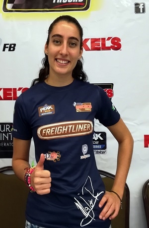 MaJo Rodríguez va por el triunfo en la Nascar Peak México Series