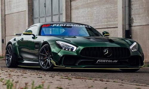 Mercedes-AMG GT por Fostla, su faceta agresiva