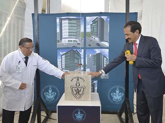 BUAP invierte 140 mdp en Torre Médica de Especialidades del HUP