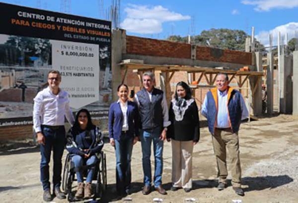 Avanzan trabajos del Centro Integral para Ciegos y Débiles Visuales