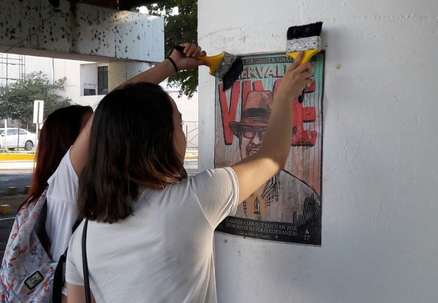 Con caravana por Sinaloa, reclaman justicia para Javier Valdez