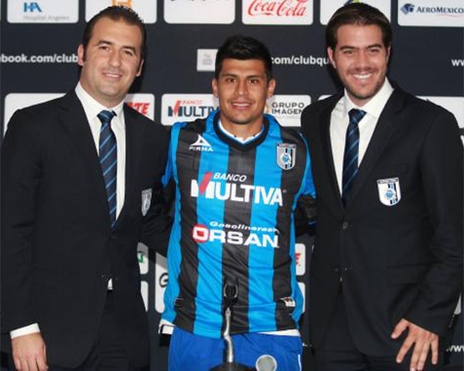 Patricio Rubio llegó a Querétaro para suplir a Sanvezzo