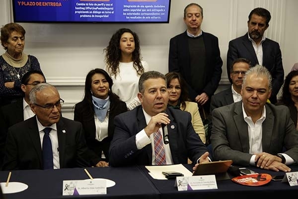 Empresarios lanzan campaña contra la inseguridad en Puebla